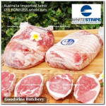 Lamb LEG BONELESS frozen Australia MIDFIELD half cut +/- 1.5kg (price/kg)